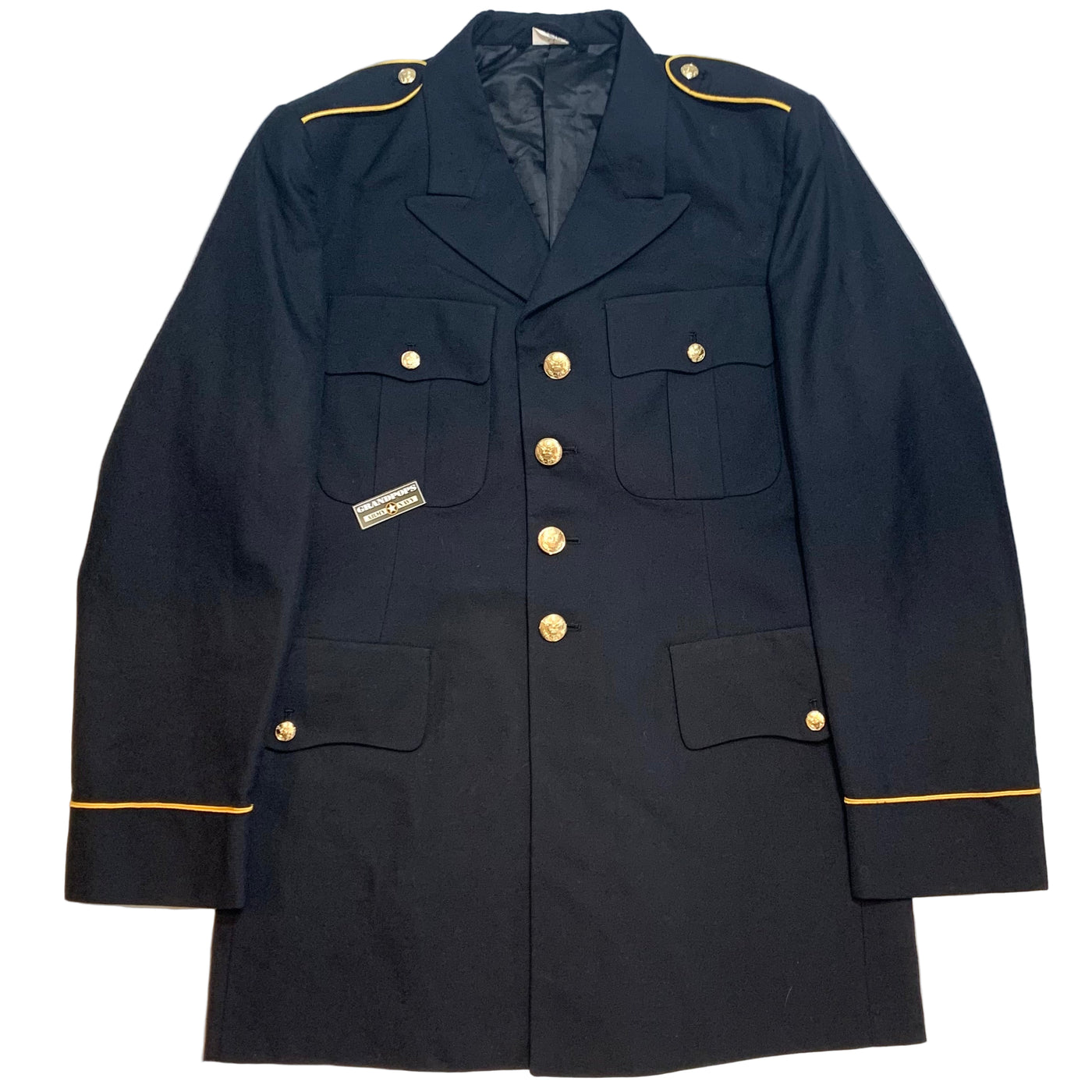 U.S. Army Blue 450 Poly/Wool ASU Dress Jacket 40LC / Good U.S. Army Blue 450 Poly/Wool ASU Dress Jacket 40LC / Good