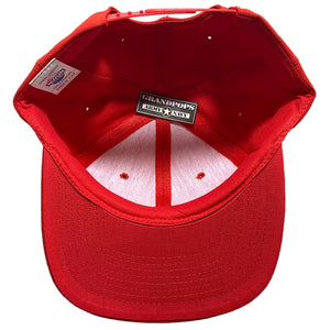 Vintage Red Acrylic/Wool Trucker Cap