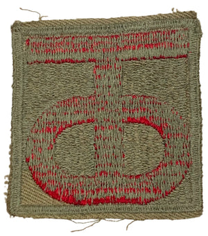 U.S. WW2 90th Infantry Division Color Patch