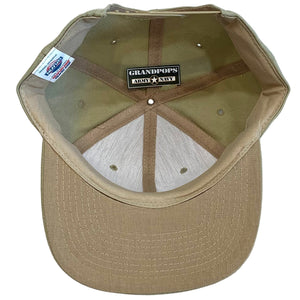 Vintage Khaki Acrylic/Wool Trucker Cap