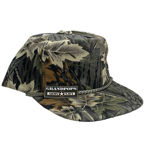 Forest Leaves Camouflage Pattern Hunting Cap