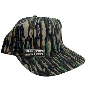 Forest Brushstroke Camouflage Pattern Hunting Cap