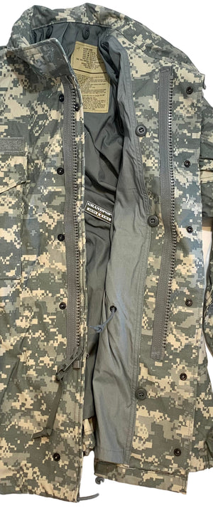 U.S. Military ACU NyCo Cold Weather Field Coat