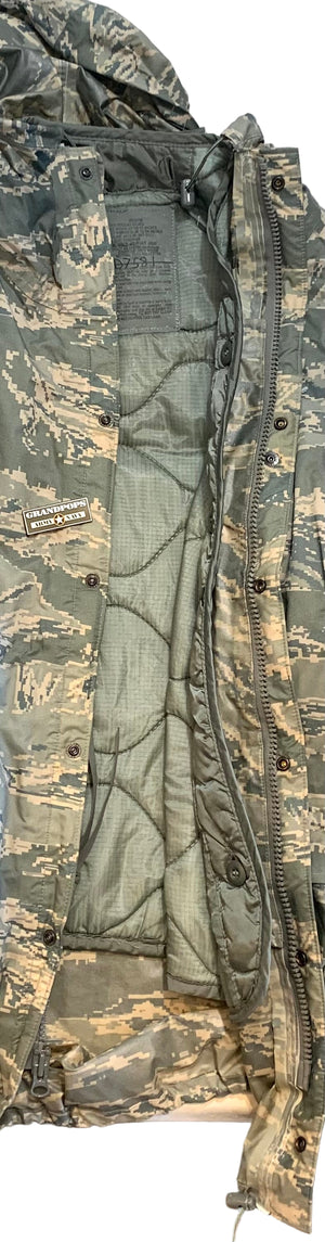 U.S. Military ABU ORC Improved Rainsuit Parka W/ NyCo Cold Weather Liner