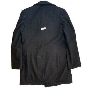 U.S. Navy Enlisted Quarterdeck Collection Black Wool Peacoat