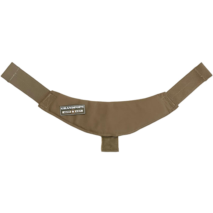 U.S. Military Coyote Brown Throat Protector Improved Modular Tactical Vest Body Armor