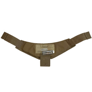 U.S. Military Coyote Brown Throat Protector Modular Tactical Vest Body Armor