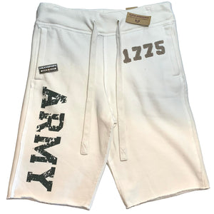 Rapid Dominance White Cotton/Poly U.S. Army Shorts