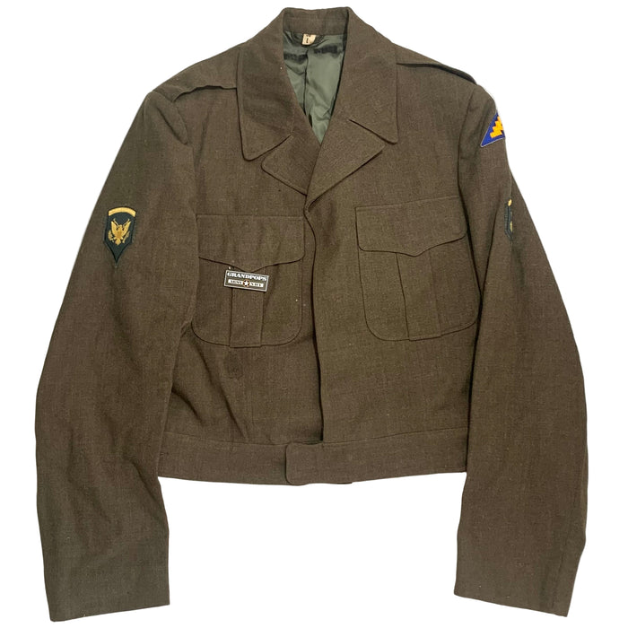U.S. Korean War Era Wool O.D. M-1950 Ike Jacket