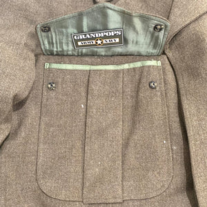 U.S. Korean War Era Wool O.D. M-1950 Ike Jacket
