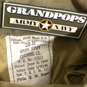 U.S. WW2 O.D. Wool Ike Jacket