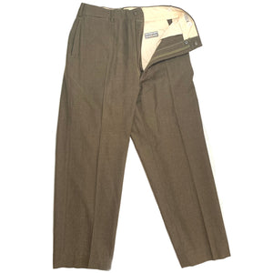 Korean War/Vietnam War O.D. Shade 33 Wool/Nylon M-1952 Pants Named