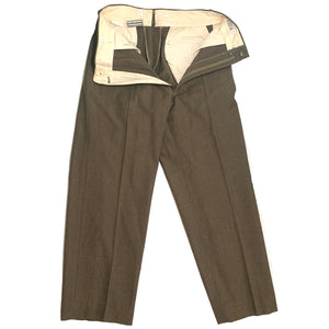 Korean War/Vietnam War O.D. Shade 33 Wool/Nylon M-1952 Pants Named