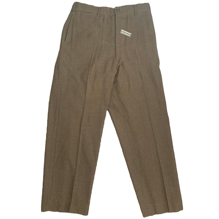 Korean War/Vietnam War O.D. Shade 33 Wool/Nylon M-1952 Pants Named