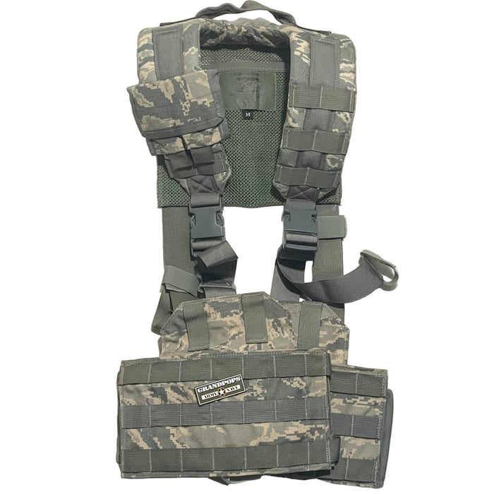 U.S. Air Force ABU Digital Camouflage GCS GEN3 HGear MOLLE Tactical Fighting Load Carrier Vest