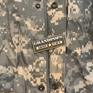 U.S. Military ACU Digital Camouflage ORC Nylon Wet Weather Improved Rainsuit Parka