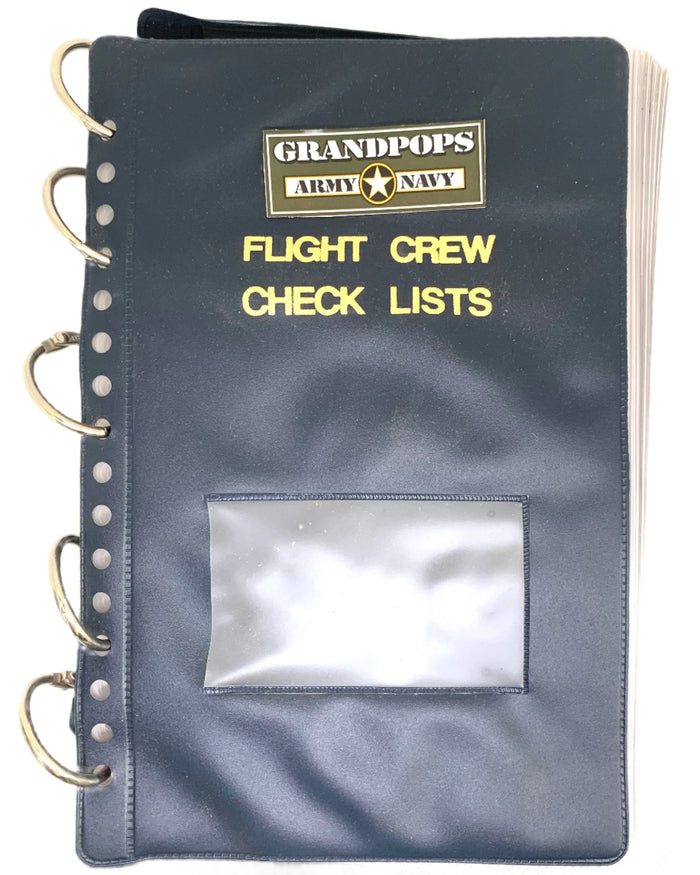 Military Flight Crew Check Lists