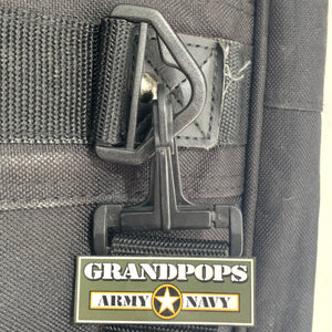 U.S. Marine Corps Black Folding Garment Travel Bag