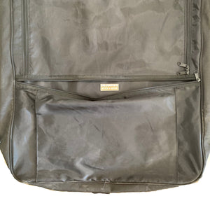 U.S. Marine Corps Black Folding Garment Travel Bag