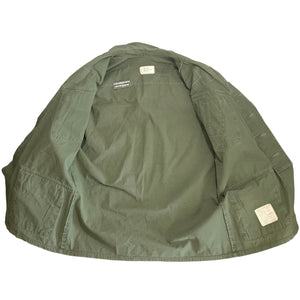 U.S. Military Vietnam War Era Cotton Poplin Tropical Slant Pocket OG-107 Class-1 Combat Coat