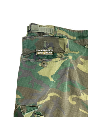 U.S. Military Cold War Era Highland ERDL Camouflage Rip-Stop RDF Pants