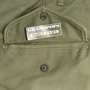 U.S. Military Korean War Era M1951 Sateen Cargo Field Trousers