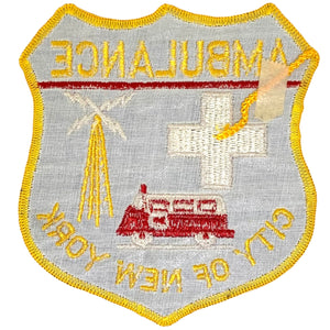 Pre-EMS City of New York Ambulance Patch