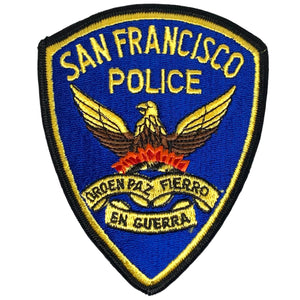 San Francisco Police Department Patch