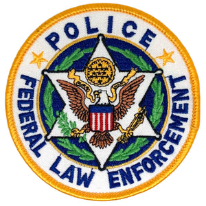 Police Federal Law Enforcement Patch