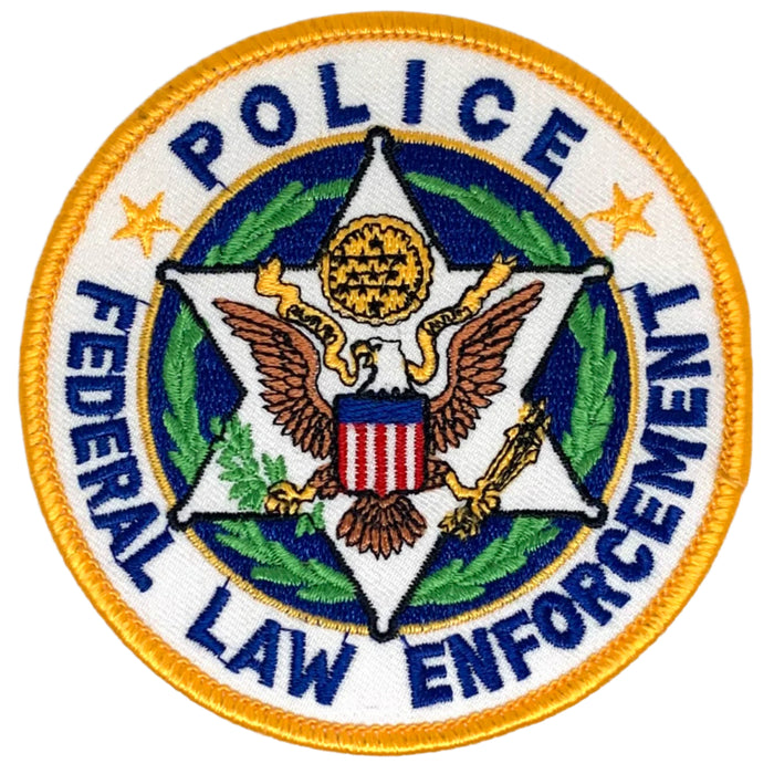 Police Federal Law Enforcement Patch