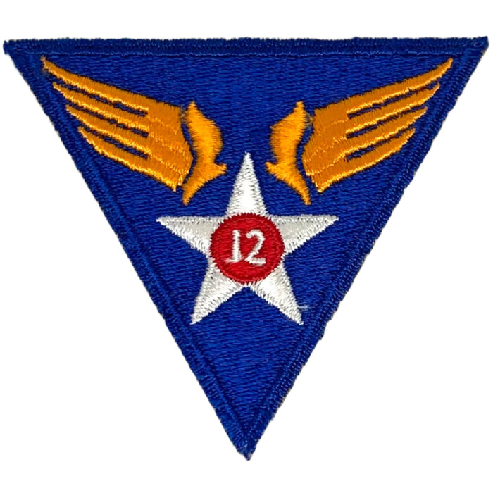 U.S. WW2 Army Air Force 12th Air Force Patch