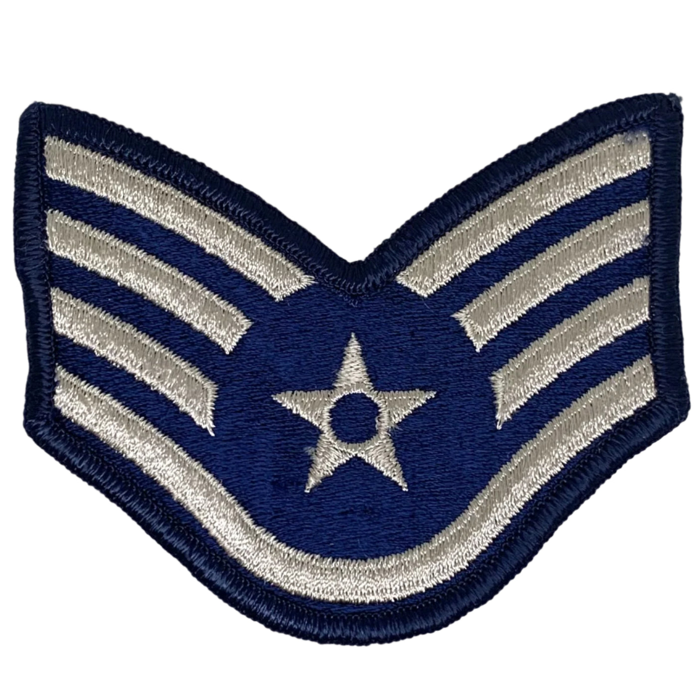 U.S. Air Force Men's Staff Sergeant (E-5) Blue Dress Uniform Rank Patc GRANDPOPSARMYNAVY U.S. Air Force Men's Staff Sergeant (E-5) Blue Dress Uniform Rank Patc GRANDPOPSARMYNAVY
