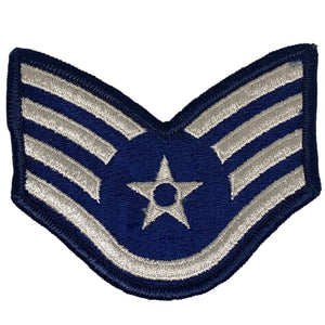 U.S. Air Force Staff Sergeant (E-5) Blue Dress Uniform Patch