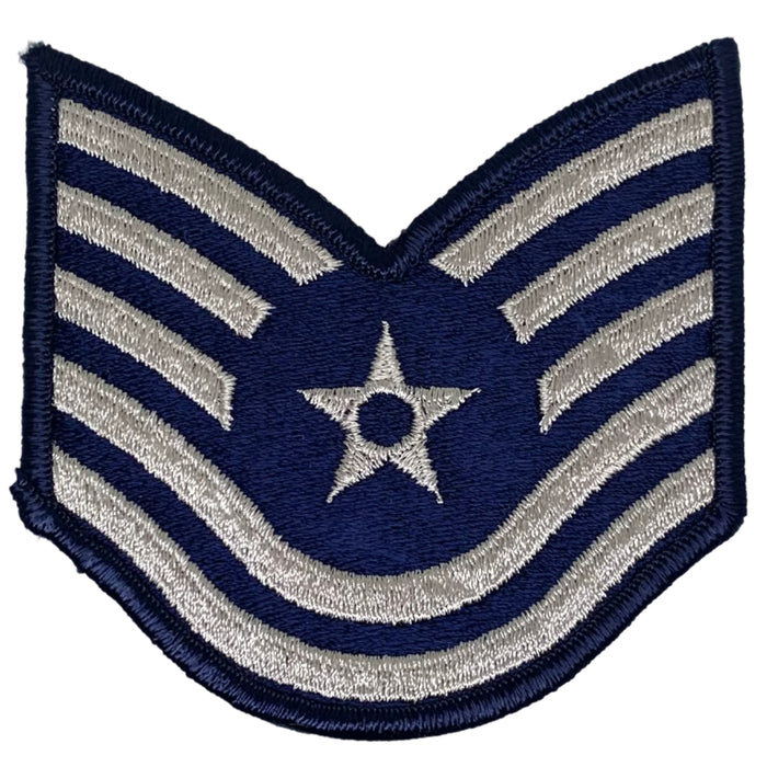 U.S. Air Force Tech Sergeant (E-6) Blue Dress Uniform Patch