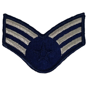 U.S. Air Force Senior Airman (E-4) Blue Dress Uniform Patch