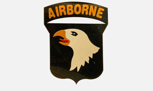 U.S. Army 101st Airborne Division "Screaming Eagles" White Flag