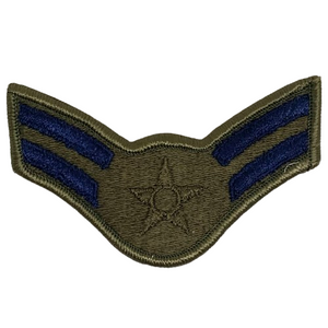 U.S. Air Force Subdued Airman 1st Class (E-3) Patch