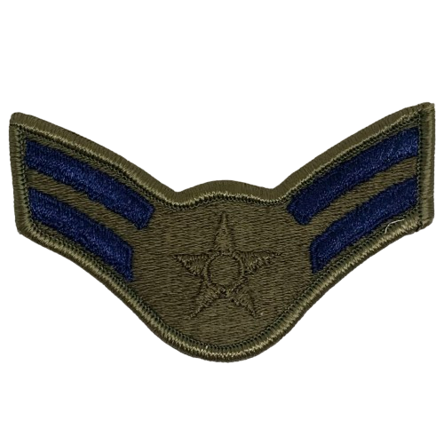 U.S. Air Force Subdued Airman 1st Class (E-3) Patch