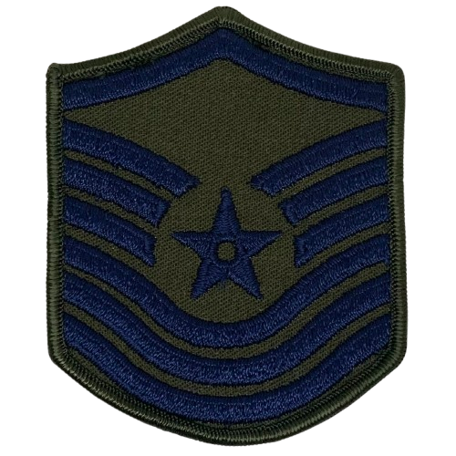 U.S. Air Force Subdued Old Design Chief Master Sergeant (E-9) Dress Uniform Patch
