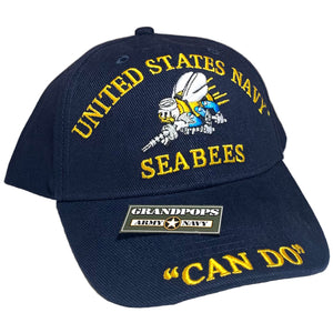 U.S. Navy Seabees Low Profile Baseball Cap