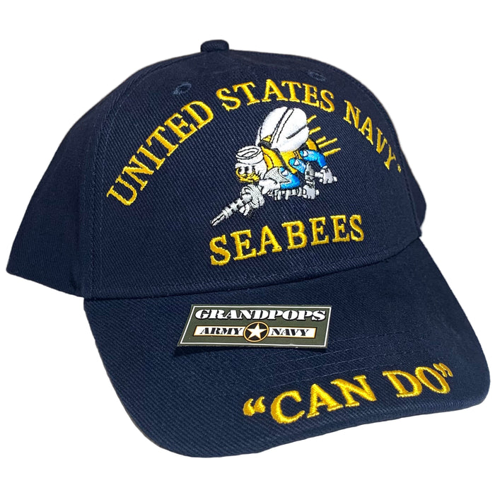 U.S. Navy Seabees Low Profile Baseball Cap