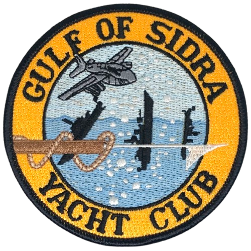 U.S. Navy Gulf of Sidra Yacht Club Patch