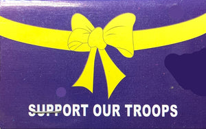 Support Our Troops Yellow Ribbon Flag