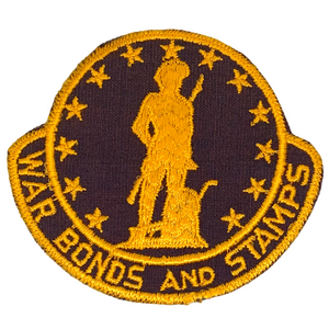 U.S. WW2 National Guard War Bonds and Stamps Patch