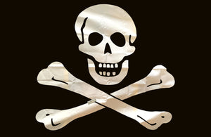 Skeleton Crossbones Jolly Roger Pirate Flag