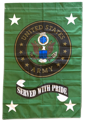United States Army "Served With Pride" Garden Flag