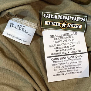 U.S. Army Tan 499 Gen III Lightweight Cold Weather Undershirt