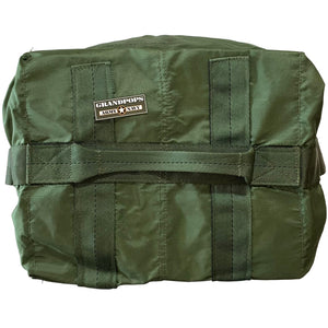 U.S. Military OD Green Nylon Medical Instrument & Supply Set Case No. 17