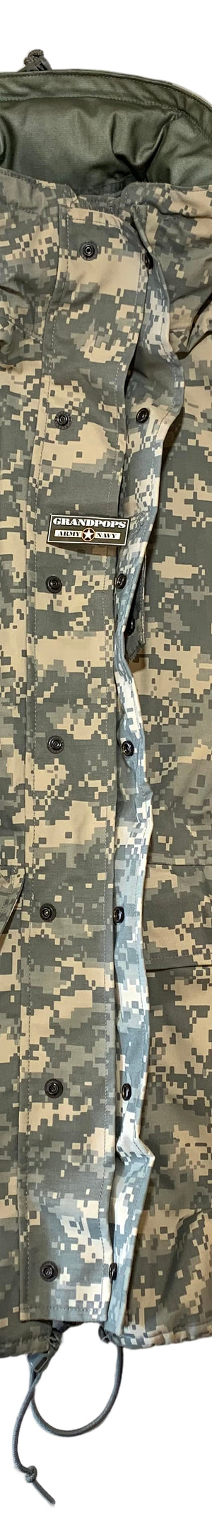 U.S. Army ECWCS ACU Digital Gortex Nylon Cold Weather Parka