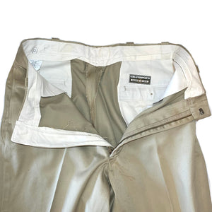 U.S. Army Vietnam War Era Khaki Army Shade 1 Cotton/Poly Twill Dress Pants